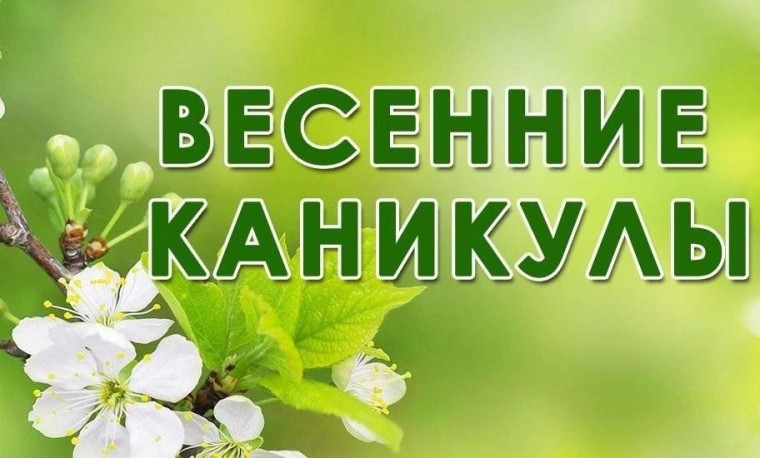 Весенние каникулы.